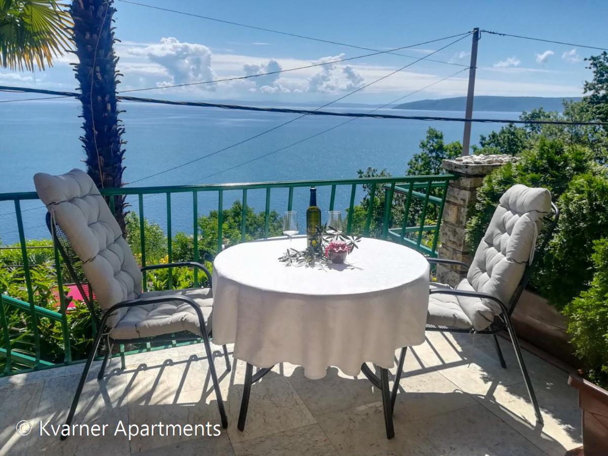 Kvarner Apartments II - Mošćenička Draga エクステリア 写真