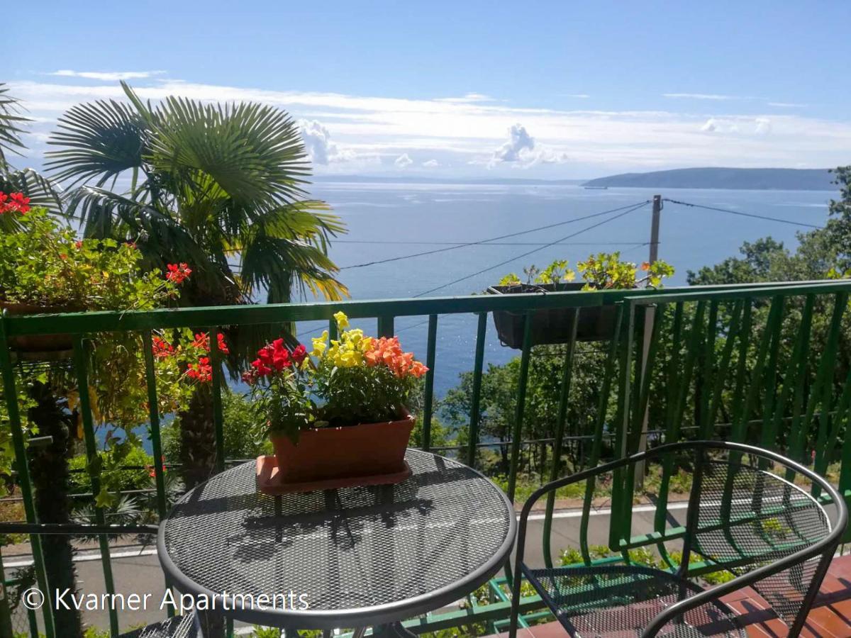 Kvarner Apartments II - Mošćenička Draga エクステリア 写真