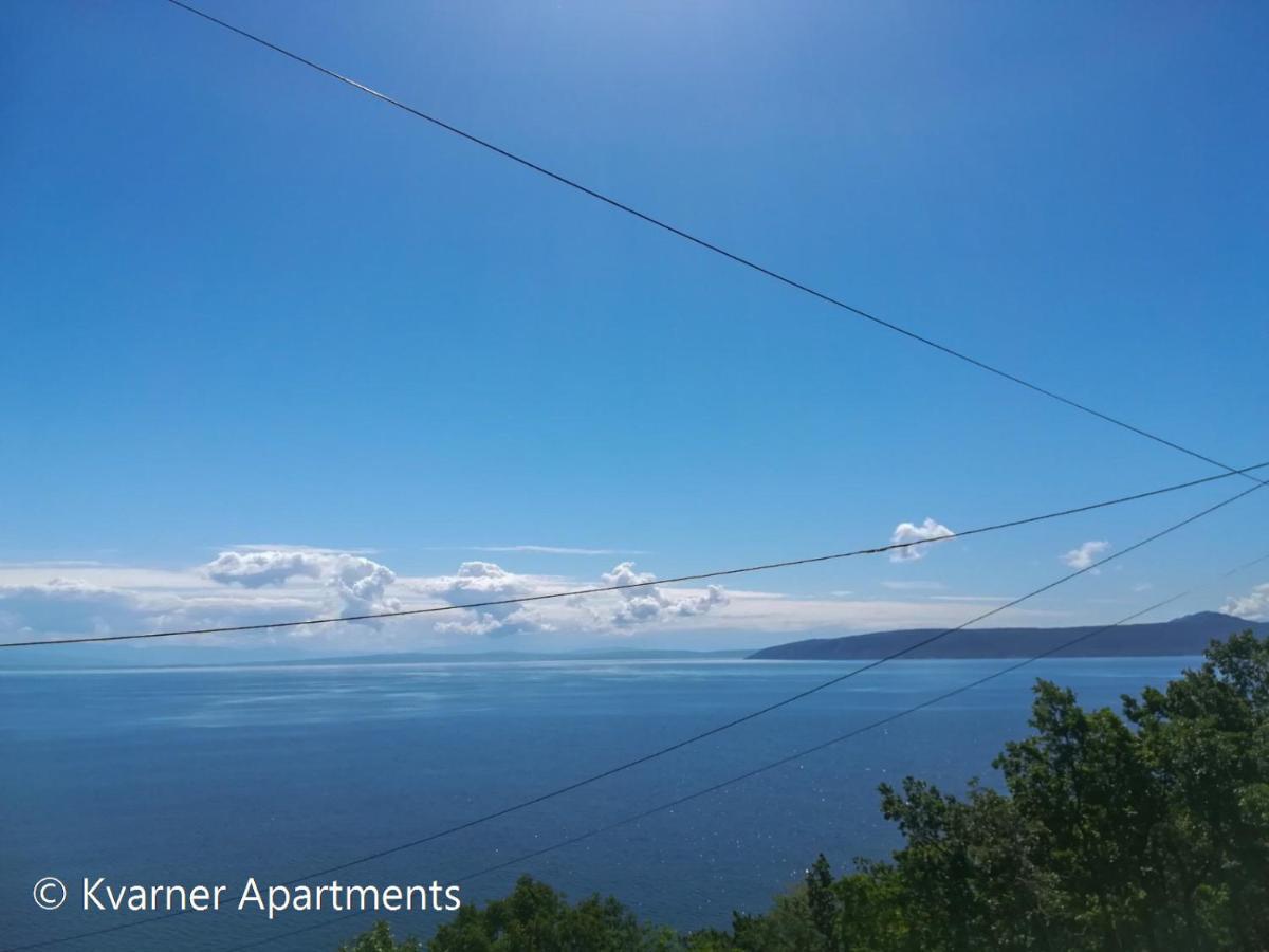 Kvarner Apartments II - Mošćenička Draga エクステリア 写真