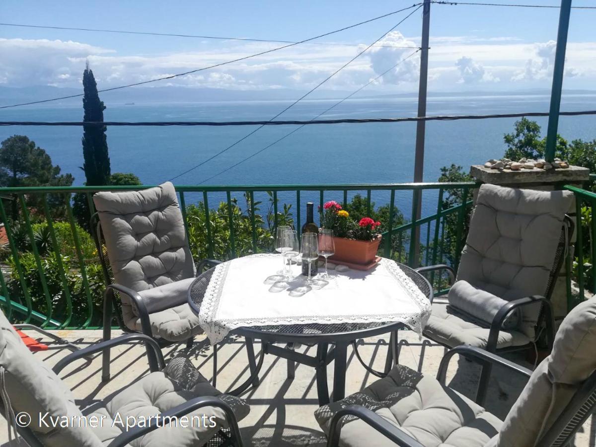 Kvarner Apartments II - Mošćenička Draga エクステリア 写真
