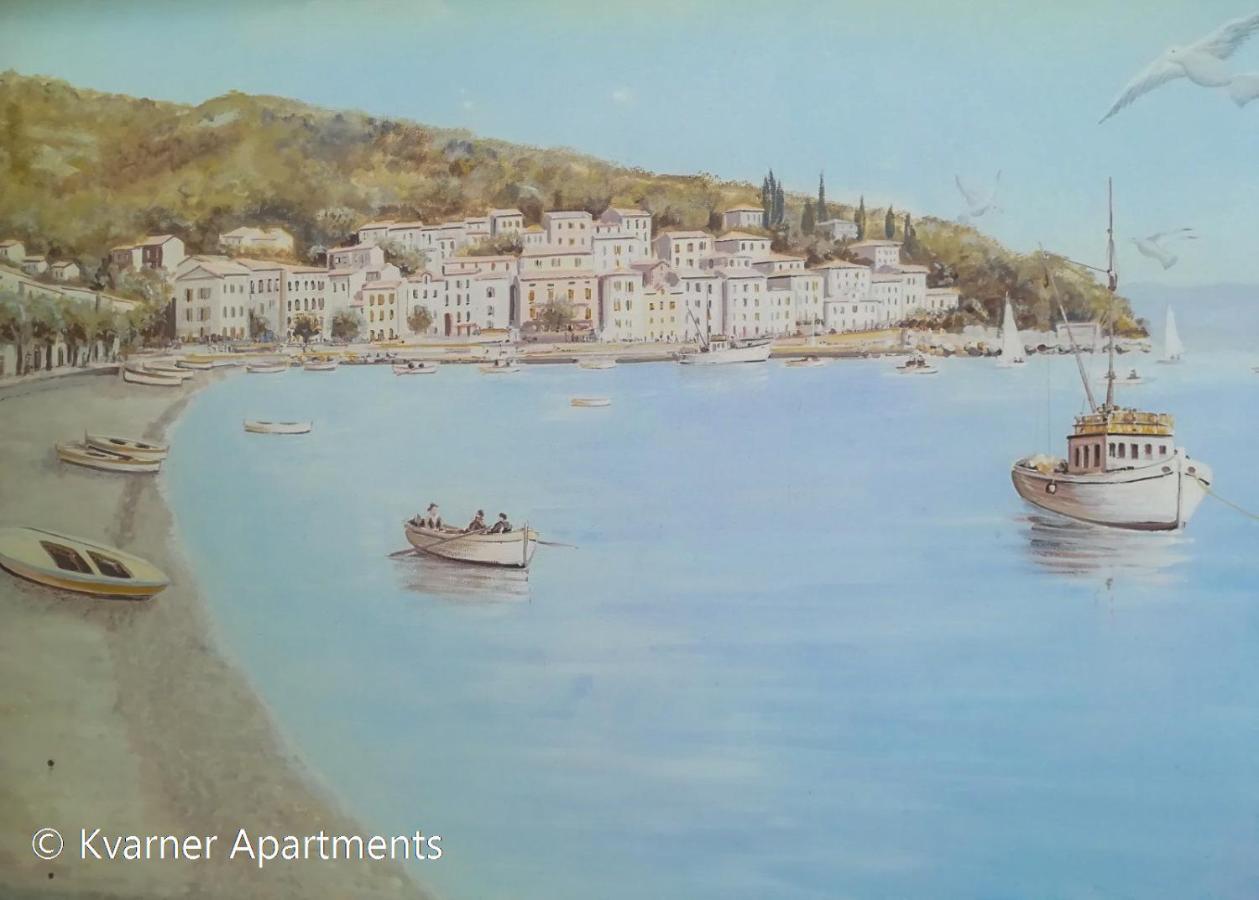 Kvarner Apartments II - Mošćenička Draga エクステリア 写真
